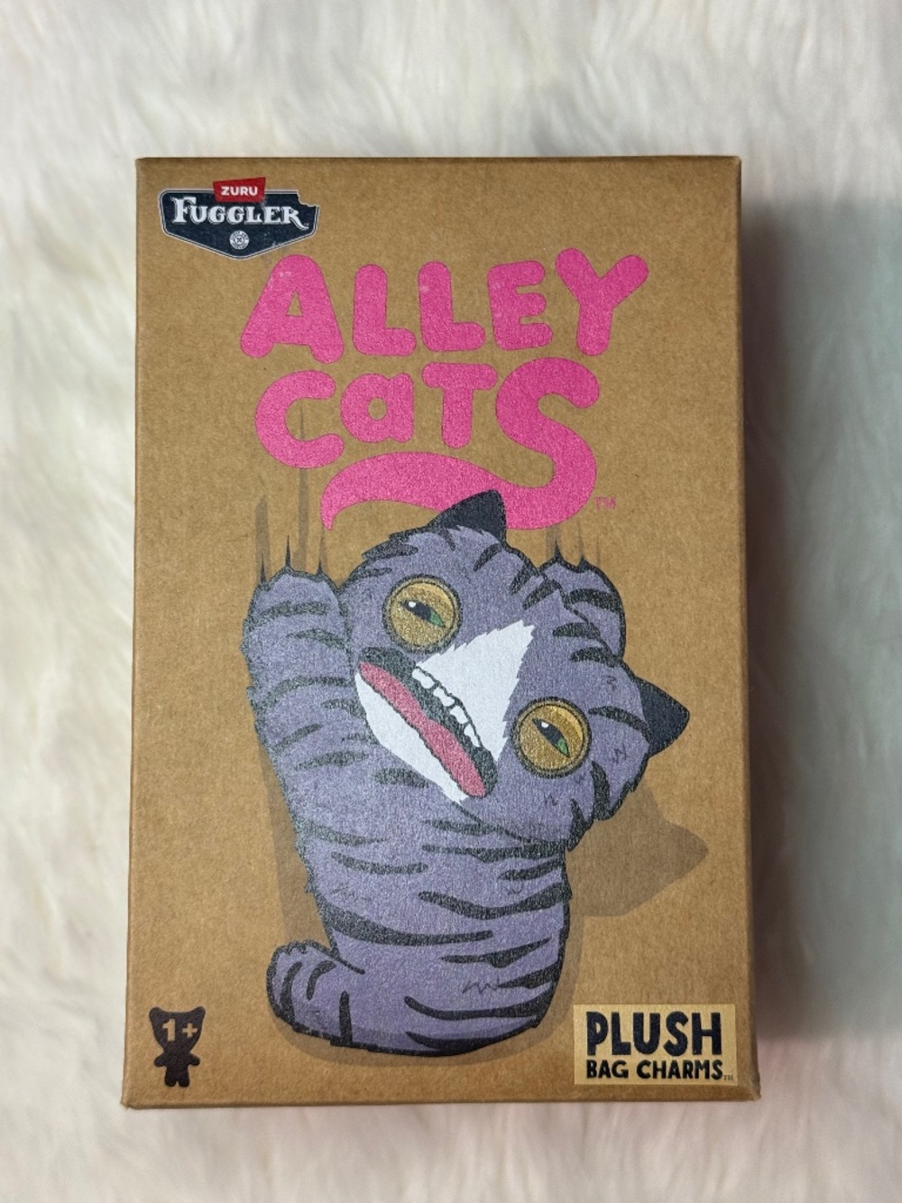 Confirmed Fuggler Alley Cats Plush Bag Charm Blind Box (Cheezee)